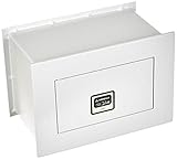 ARREGUI Ideal 5 271300 Caja fuerte de empotrar a pared con cerradura de llave, Caja de Seguridad...