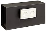 ARREGUI Socket 23000W-S1 Caja fuerte camuflada tras placa de enchufes | Caja fuerte empotrable en...