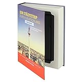 HMF 80915 caja fuerte en forma de libro, caja de caudales camuflada, páginas de papel auténticas,...