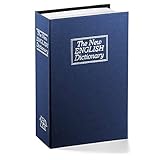 Langtor Caja Fuerte para Libros con Cerradura de Combinación, Caja Fuerte Portátil, Ideal para...